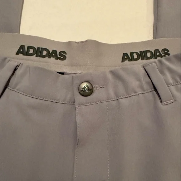 Adidas Gray Athletic Golf Pants 32x30 - Picture 5 of 6